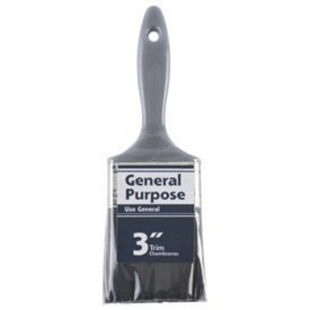 RUBBERSET General Purpose Poly 3 Trim Paint Brush 993218300